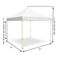 thumbnail image 3 of Carpa Plegable 3x3 Toldo Pegable Impermeable Reforzado Uso Rudo NIHOME carpa plegable 3x3, 3 of 7
