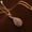 Gold, variant on Women's Fashion Shiny Rhinestone Waterdrop Pendant Long Chain Sweater Necklace