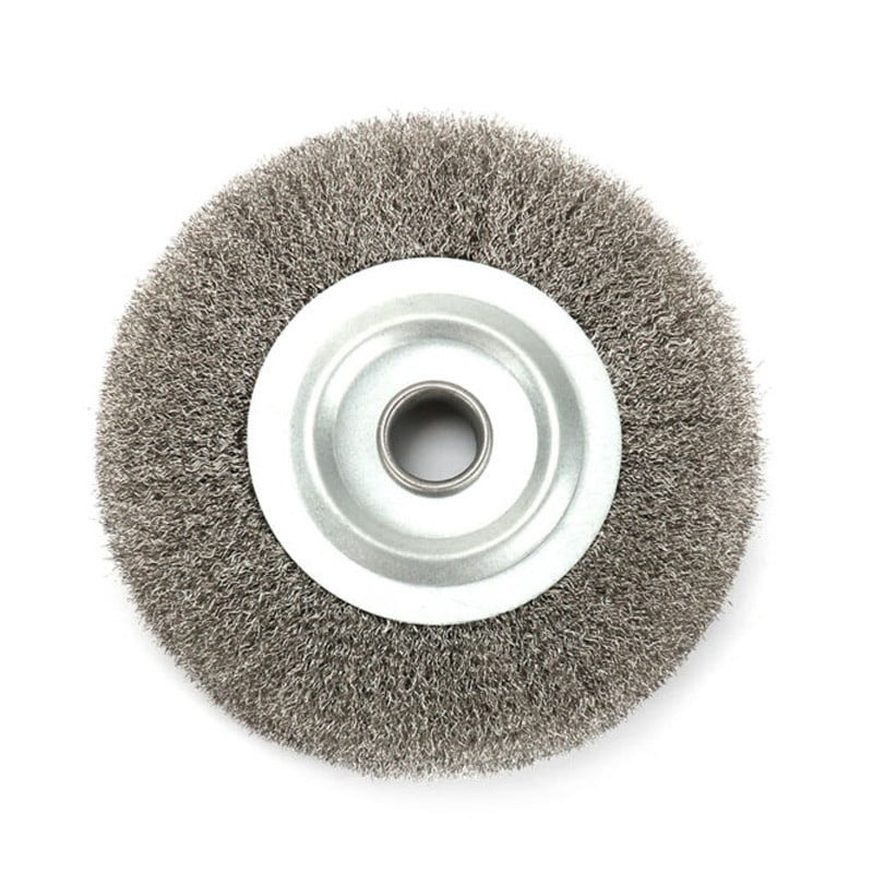 5" 125mm Crimped Stainless Steel Wire Wheel Brush for Bench Grinder