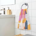 thumbnail image 3 of Yayeee 100% Cotton Hand Towels for Bathroom 16" x 28" Soft Absorbent Kitchen Towel, Art Geometric, 3 of 7