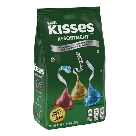 Kisses, Holiday Candy Assortment, 36 Oz