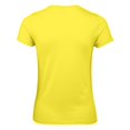 thumbnail image 2 of B&C - Camiseta #E150 para mujer (Amarillo Solar), 2 of 2