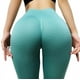 thumbnail image 2 of Pantalones de fitness de estilo europeo y americano con diseño de melocotón para mujer, pantalones de yoga ajustados y elásticos con realce de cadera, pantalones recortados de cintura alta, 2 of 6