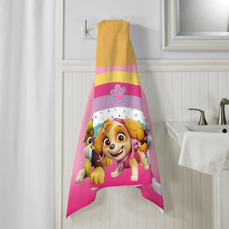 Paw patrol store hooded towel walmart