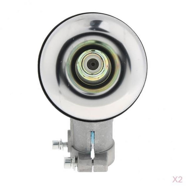 de 2 cabezales de engranaje de desbrozadora de jardín 28 mm 9 estrías para desbrozadora de 13 cm