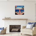 thumbnail image 3 of Stupell Industries Girl on Sunset Beach Landscape Painting Gallery Wrapped Canvas Art Print Wall Art, 24 x 24, 3 of 8