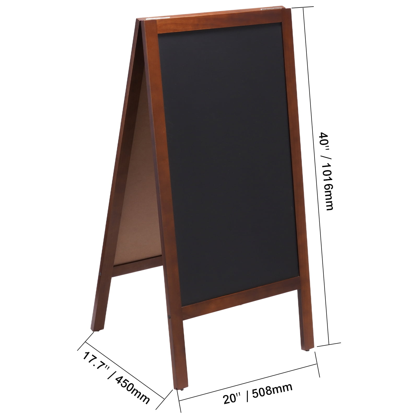 KFFKFF Magnetic Menu Display Easel Sign Chalkboard