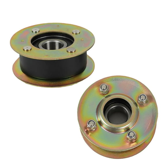 EPOTOOR 131-4529 125-2532 Pulley Kit Replacement for Toro 30 Timemaster Turfmaster Lawnmower Use on 20199, 20200, 20975, 20977, 21199, 21200 Mower 2 Pack