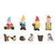 thumbnail image 4 of Juego de 10 adornos enanos para crear estilo, traer buena suerte, detalles exquisitos, decoración de jardín, 4 of 5
