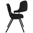 thumbnail image 4 of Bowery Hill Chaise Coquille Ergonomique Rembourrée Noire, 4 of 4