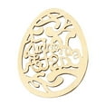 thumbnail image 1 of Cheapark Wooden Easter Hanging Pendant Gift Wall Door Decor Sign for Home Shop, 1 of 5