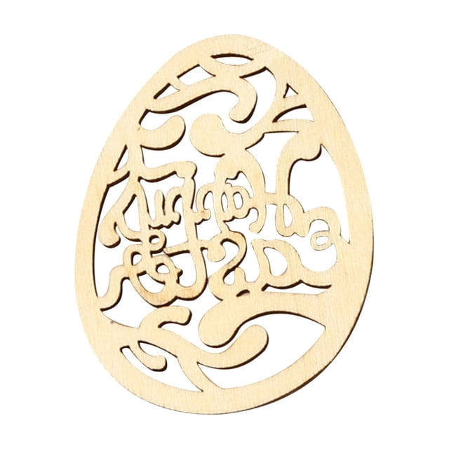 Cheapark Wooden Easter Hanging Pendant Gift Wall Door Decor Sign for Home Shop