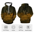 thumbnail image 4 of Rebaike Men's & Women's Deer Couple Hoodie 3D Forest Buck and Doe Pullover Sweatshirt, 4 of 8