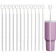 thumbnail image 1 of NiHome Paquete de 12 Cepillos Limpiadores de Pajitas para Vasos Stanley. Cepillos de 6 y 10 Mm. Cepillos Extra Largos de 30 Cm. Nailon Duradero y Acero Inoxidable Reutilizables., 1 of 7