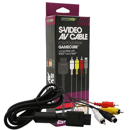 Kmd S Video Av Cable For Gamecube Walmart Com Walmart Com