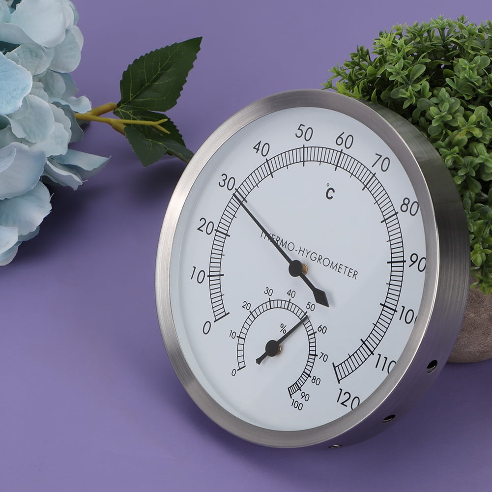 Garosa 2In1 Stainless Steel Steam Room Sauna Room Thermometer