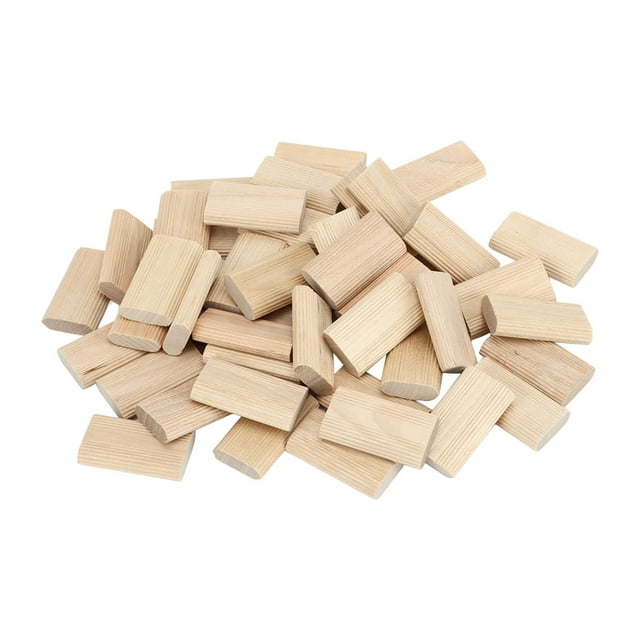 Domino Tenon, Perfect Match High Strength Beech Loose Tenons 50Pcs 8x40mm Durable for Woodworking