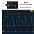 thumbnail image 5 of Sensor de Oxígeno S03 Tipo Mini Simulador de Señal del Sensor de Oxígeno del Automóvil, Simula la Señal del Sensor de Oxígeno de Cuatro Cables, 5 of 5