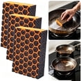 thumbnail image 2 of Magic Emery Cleaning Sponge, Carborundum Pot Scrubber Sponge Brush Eraser Scrub Pad, Heavy Duty Tough Stain Grease Remover for Pots Pans Cookware Kitchen Cleaning, 2 of 5