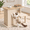 Natural Wood - Left, variant on Large Cat Scratcher Side Table For Couch Protector End