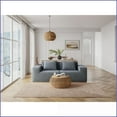 thumbnail image 3 of Belfin Modular Chenille Sectional Sofa - Convertible Tofu Block for Living Room & Bedroom, Washable Fabric & Wide Sitting Depth, 3 of 11