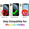thumbnail image 2 of Phone Case Compatible for iPhone 11 Pro Max, Clear Case Non-Yellowing Shockproof Protective Bumper Slim Cover for 6.5 Inch, 2 of 10