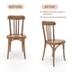 thumbnail image 4 of Muebles Deslizadores 36uds 1.3'' Redondos Auto Adhesivos Fieltro Unique Bargains para muebles pisos madera beige, 4 of 6