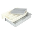 thumbnail image 3 of Silverware Organizer, Strong  PP Material Compartment Tray, Drawer Dividers, Durable Cutlery Organizer, Home Kitchen For Cutlery Mom, 3 of 8