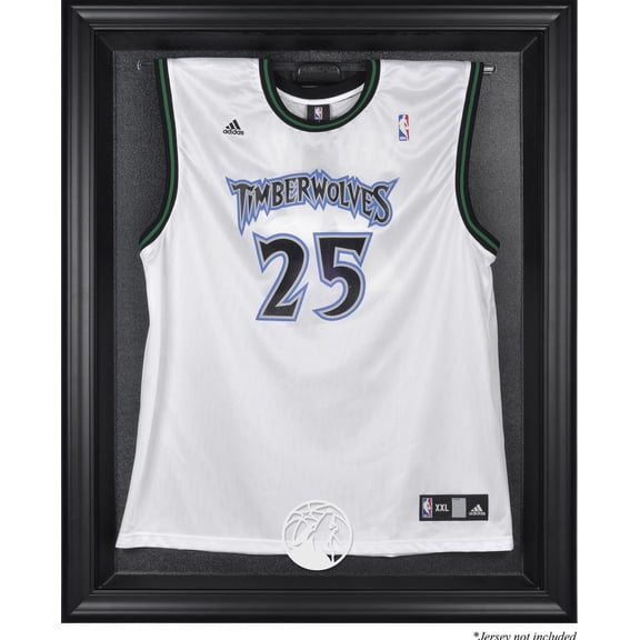 Minnesota Timberwolves Black Framed Team Logo Jersey Display Case