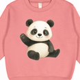 thumbnail image 3 of Inktastic Cute Panda Bear Toddler Sweatshirt, 3 of 4