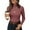 Watermelon Red_CG07, variant on Lumtrix Women's Turtleneck Sweaters Long Sleeve Ribbed Basic Tees Shirts Slim Fitted Underwear Tops Lightweight Fall Casual Pullover Black M