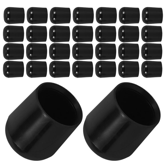 Phenofice 36Ud Cubiertas Para Patas De Plegable Color Negro Con Ajuste Y Protección Para Delicados