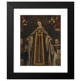thumbnail image 2 of Cuzco School 15x18 Black Modern Framed Museum Art Print Titled - The Virgin Surrounded by Saints and Angels (18th Century), 2 of 5