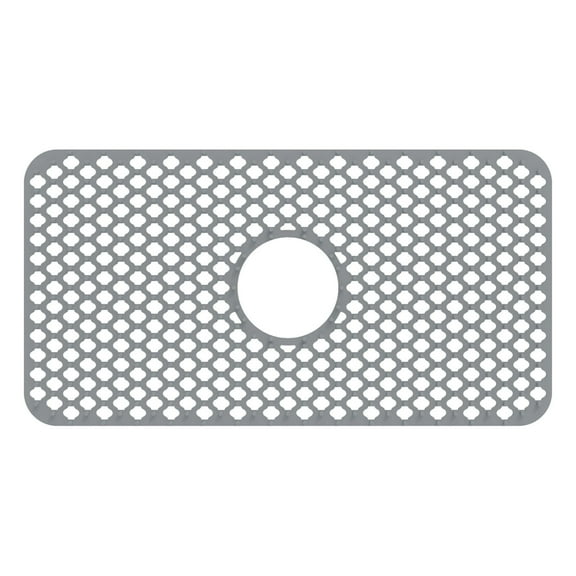 Boutique Drain Rack Sales Today Clearance Silicone Kitchen Sink Protector Mat Folding Heat Non Slip Kitchen Sink Mats Grid Accessory Grey for Bottom of Farmhouse Stainless Steel Porcelain Sink