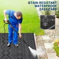 thumbnail image 5 of Outdoor Area Rug Waterproof Plastic Straw Rug, Plastic Straw RV Mat, Stain-Resistant Indoor Outdoor Carpet for Patio, Deck, Balcony, Picnic & Beach, 5 of 9