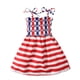 thumbnail image 1 of OAVQHLG3B Conjuntos para bebé niña del 4 de julio Conjunto de camisa y falda del Día de la Independencia Ropa de verano con bandera estadounidense, 1 of 7