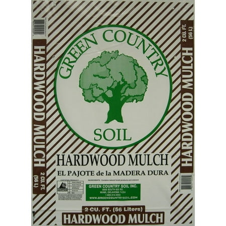 Green Country Soil Ground Hardwood Mulch