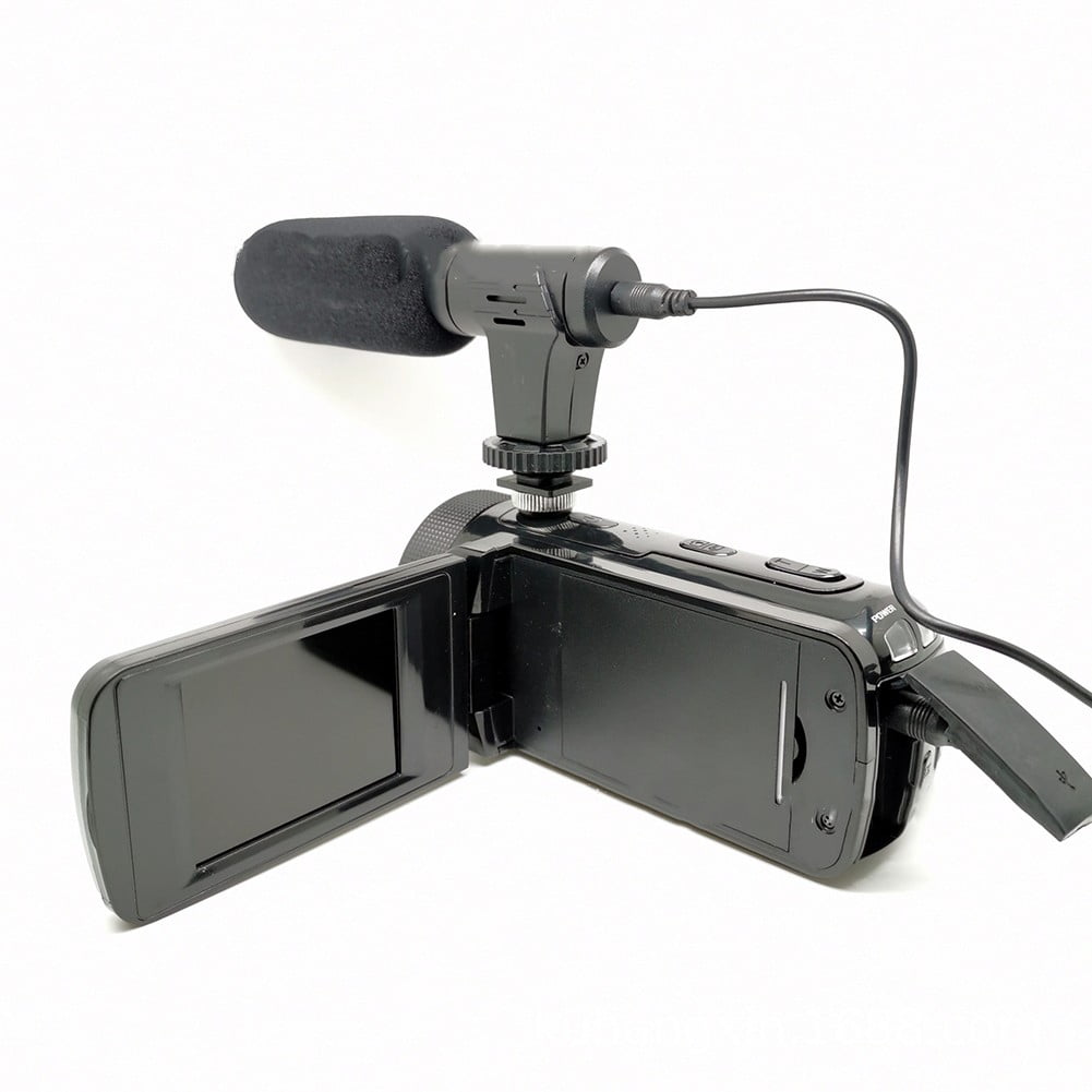 1080P FHD Video Camera with microphone:16X Zoom & 2.7 LCD Perfect for Vlogging!