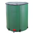 thumbnail image 4 of SYNGAR 50 Gallon Rain Barrel, Portable Rain Barrel Water Tank, Collapsible Rainwater Collection System Storage Container, Garden Water Collector Barrel, Green, D6693, 4 of 8