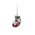 thumbnail image 2 of Eolstice Christmas Tree Hanging Ornaments, Cute Mini Xmas Tree Decoration, Holiday Window Home Wreath Decor, Festive Miniature Pendant Display, 2 of 6