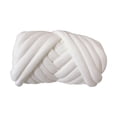 thumbnail image 2 of GUOOL Arm Knit Yarn for Quick Finger Weave Hand Knitting, 2.2lbs Velvet Washable Bulky White, 2 of 9