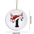 thumbnail image 3 of Decoraciones de Navidad para la Casa Versículos de la Biblia Decoraciones de Navidad Decoraciones de Navidad para Árbol, 3 of 9