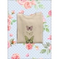 thumbnail image 3 of Summer Butterflies Set Sweatshirt Women -Jennifer Paxton Parker Designs, Female Large, 3 of 4