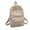 Khaki, variant on Corduroy Backpack for Women Lightweight Laptop Bag with Front Pocket Padded Straps Sch00l College Bookbag