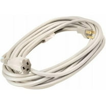 Master Electrician 02352ME01 20 ft. White Outdoor Extension Cord