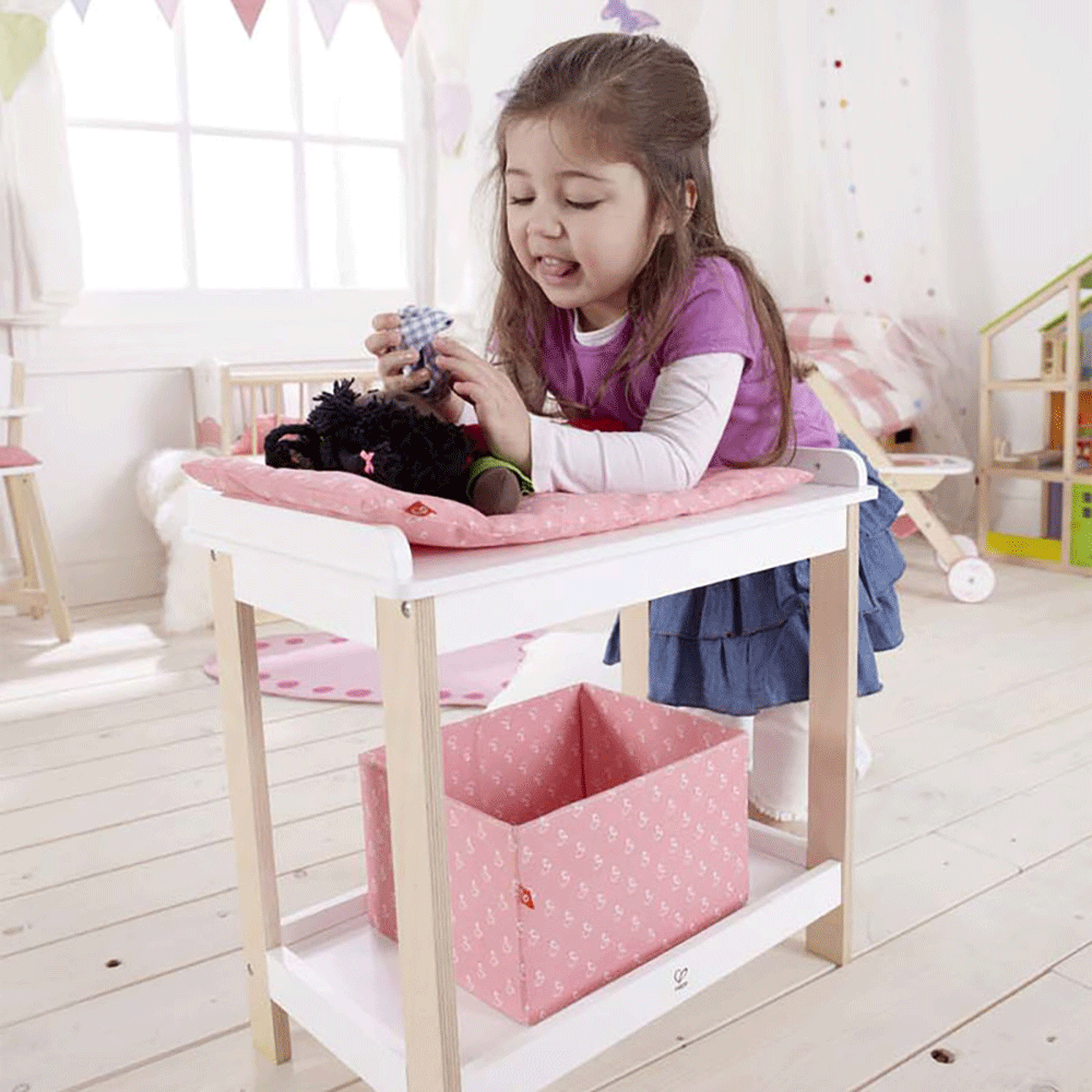 hape doll crib