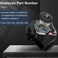 thumbnail image 6 of 0131M00002P 0131M00002PSP Draft Inducer Blower Fan Motor for Goodman Furnace B4059001 B40590-03, Exhaust Draft Inducer Motor for Goodman Amana Furnace, 6 of 9