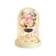 thumbnail image 2 of Ramos de flores de jabón, flores preservadas, jabón en cúpula de cristal para aniversario Rosa, 2 of 9