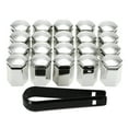 thumbnail image 1 of Set of 20Pcs 17mm Car Wheel Nut Bolt Covers Caps for Vauxhall, 1 of 4