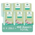 thumbnail image 4 of Aleva Naturals® Bamboo Baby Diapers, Economy pack (Size 3) - 168 count, 4 of 6